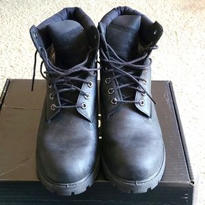 Timberland Matte Full Grain Leather Boot